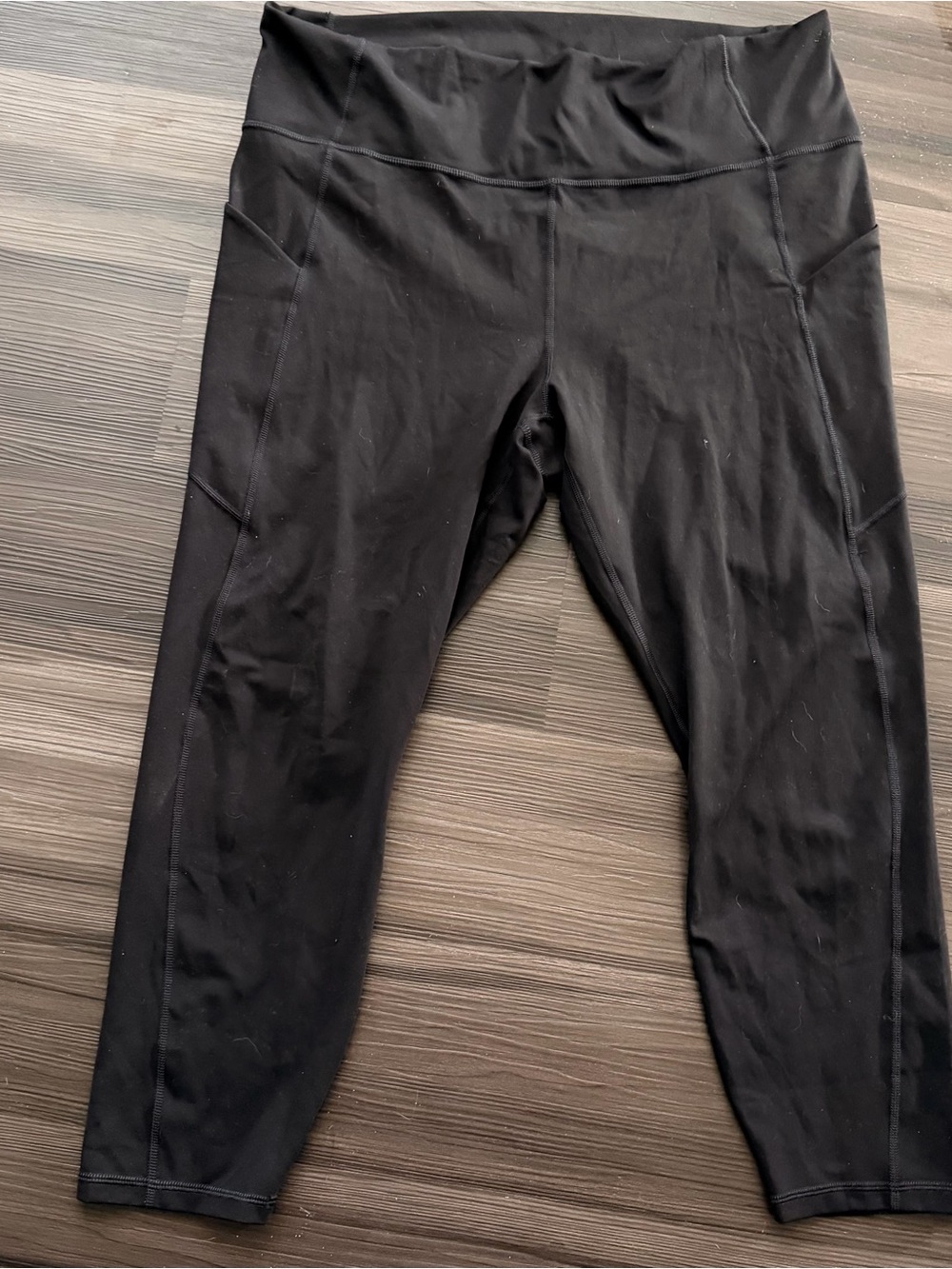 Black PureLuxe Fabletic High-Waist Active Leggings 3X